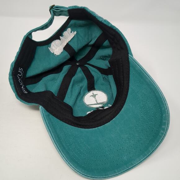 Focus Missions Slideback Baseball Cap Green One Size Adjustable 6 Panel Novus - Picture 7 of 9